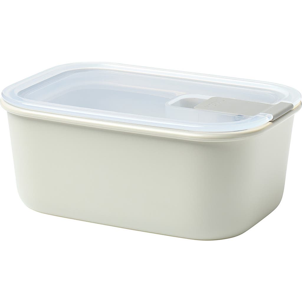 Mepal Easyclip Rectangular Lunch Box In White