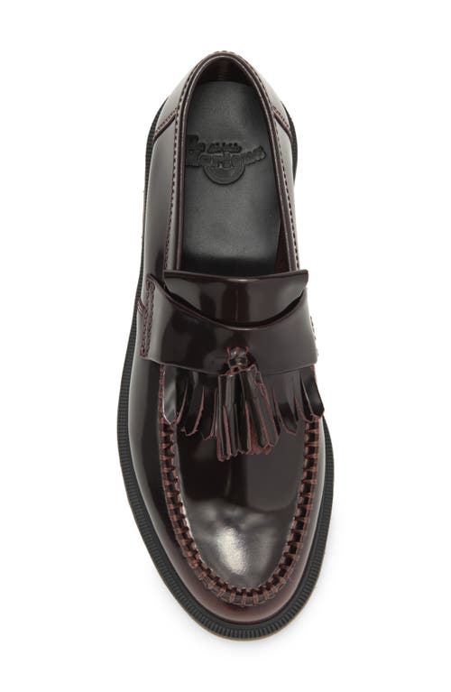 Shop Dr. Martens' Dr. Martens Adrian Kiltie Tassel Loafer In Cherry Red Arcadia