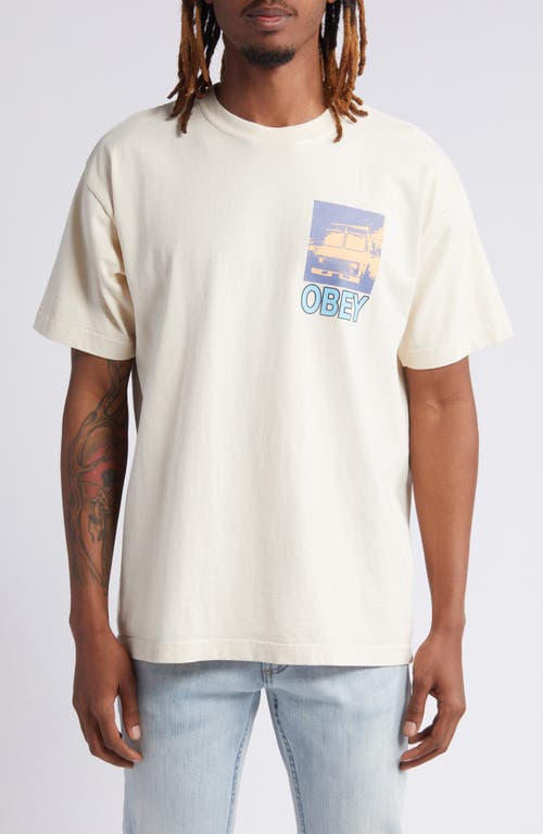 Obey Endless Summer Cotton Graphic T-Shirt Sago at Nordstrom,