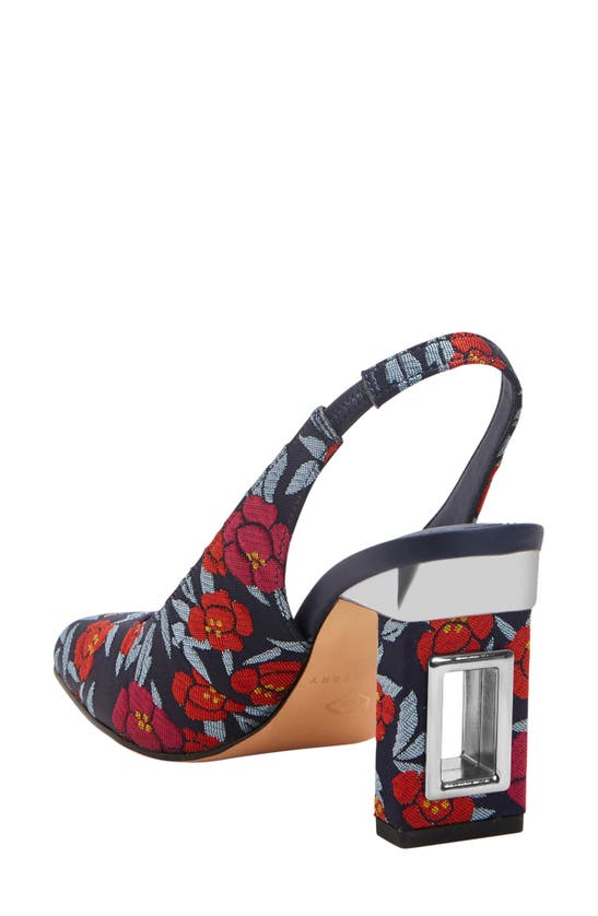 Shop Katy Perry The Hollow Heel Slingback Pump In Blue Multi