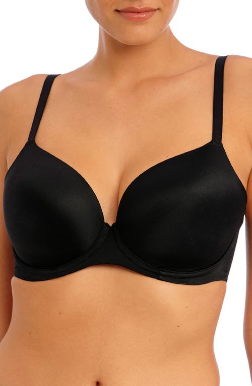 Undetected Underwire Convertible T-Shirt Bra in Black