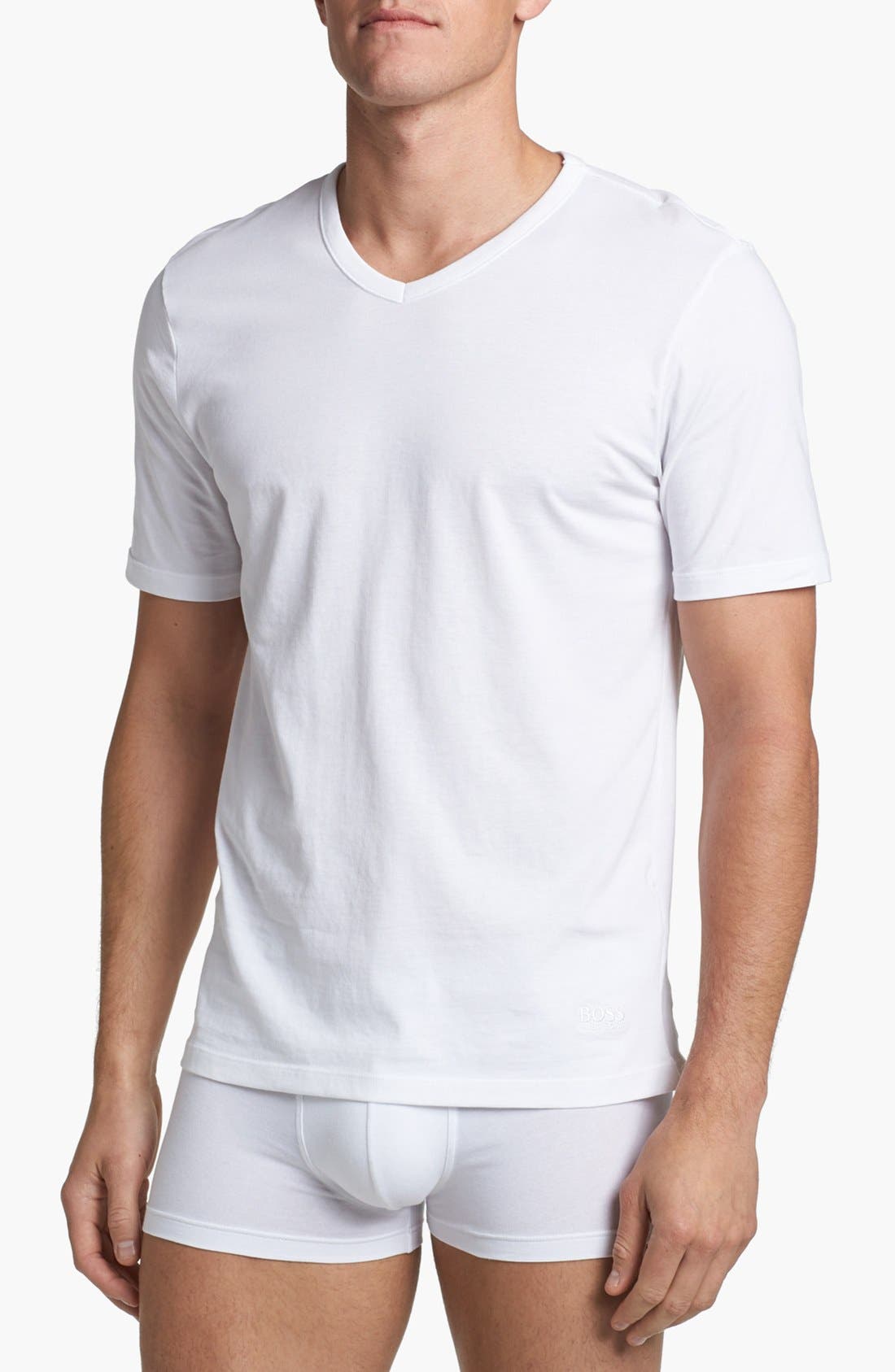 hugo boss v neck undershirt