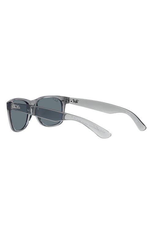 Shop Ray Ban Ray-ban New Wayfarer 58mm Square Sunglasses In Gunmetal/dark Grey