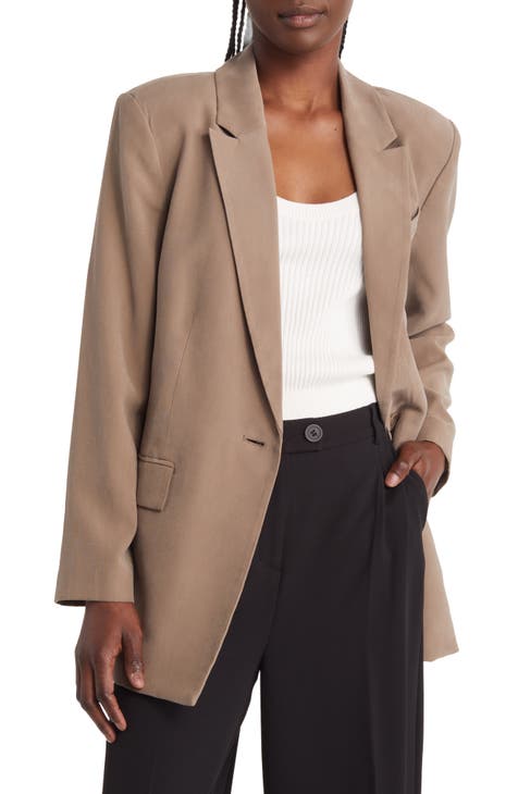 Brown Coats, Jackets & Blazers for Women