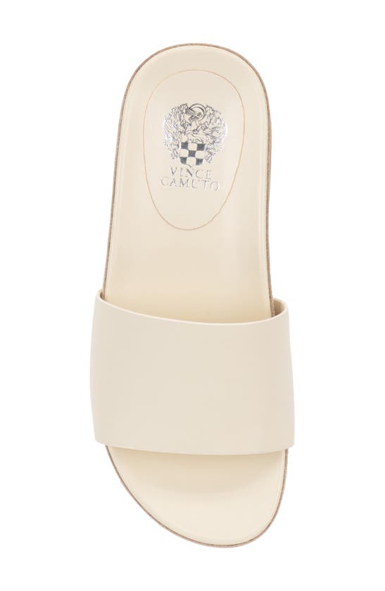 Shop Vince Camuto Febba Slide Sandal In Creamy White