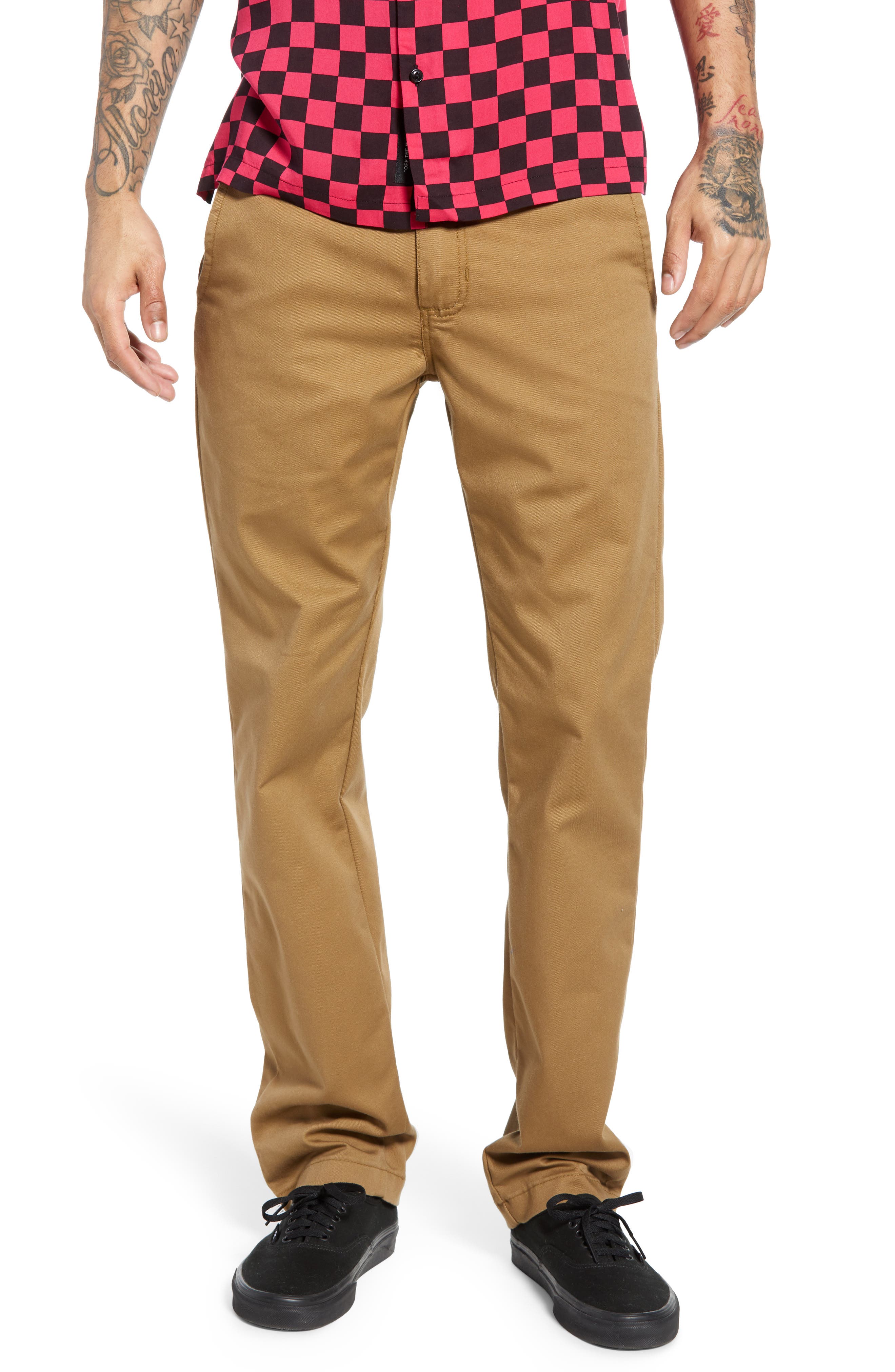 Vans Authentic Slim Fit Stretch Chinos Nordstrom