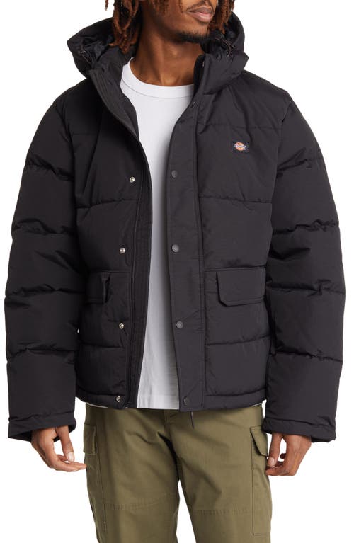 Dickies Glacier View Puffer Jacket in Charcoal
