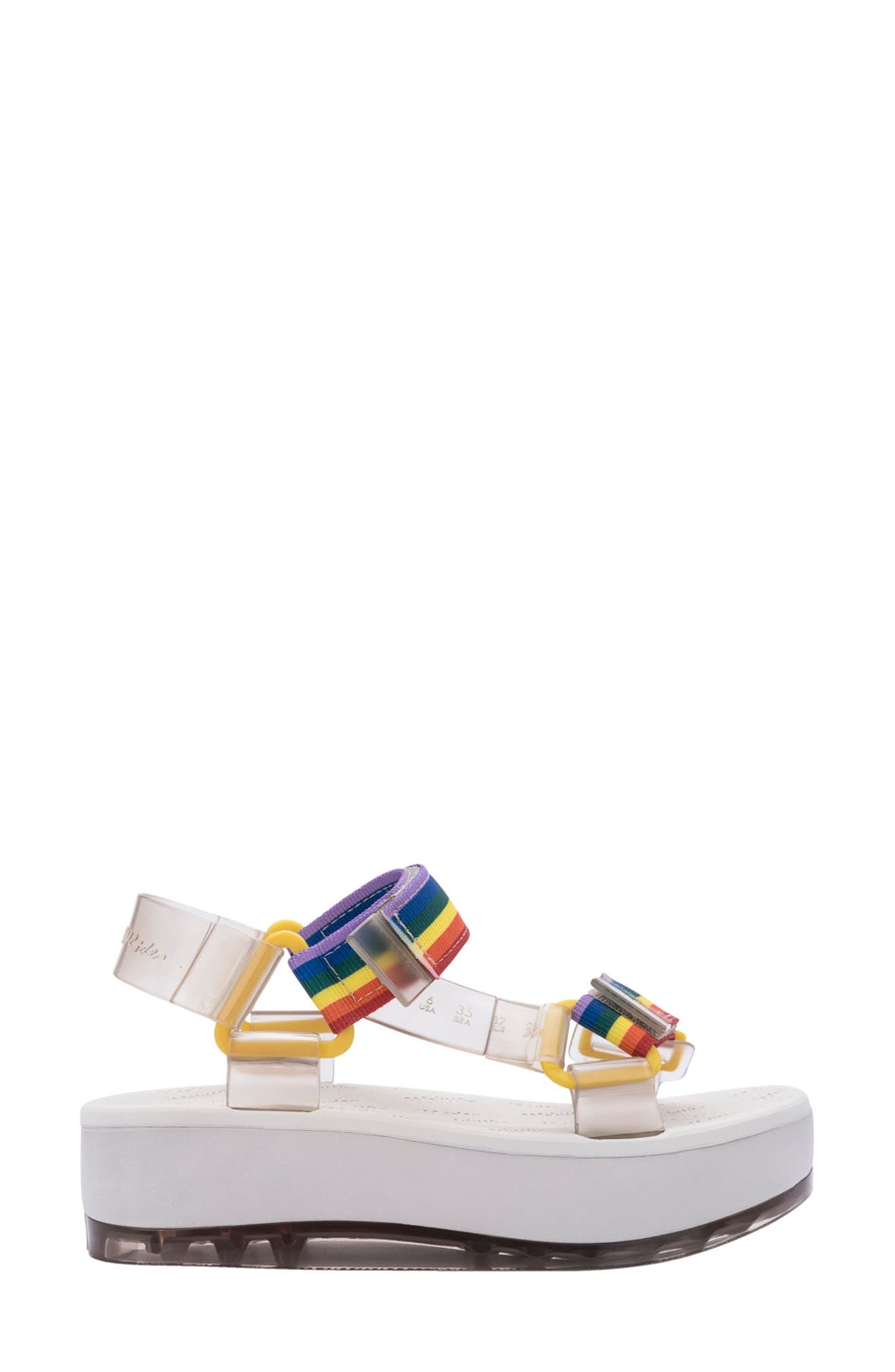 papete rider platform sandal melissa