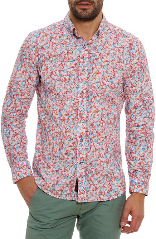 Robert Graham Kamari Short Sleeve Button Down Shirt In Multi