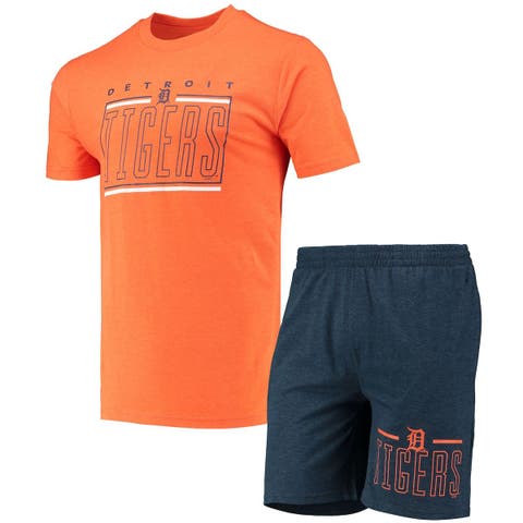 Houston Astros Concepts Sport Ethos T-Shirt & Pants Sleep Set - Navy/Orange