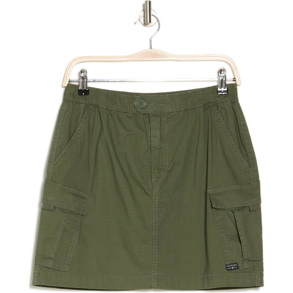 Supplies By Union Bay Astor Ripstop Miniskirt In Green