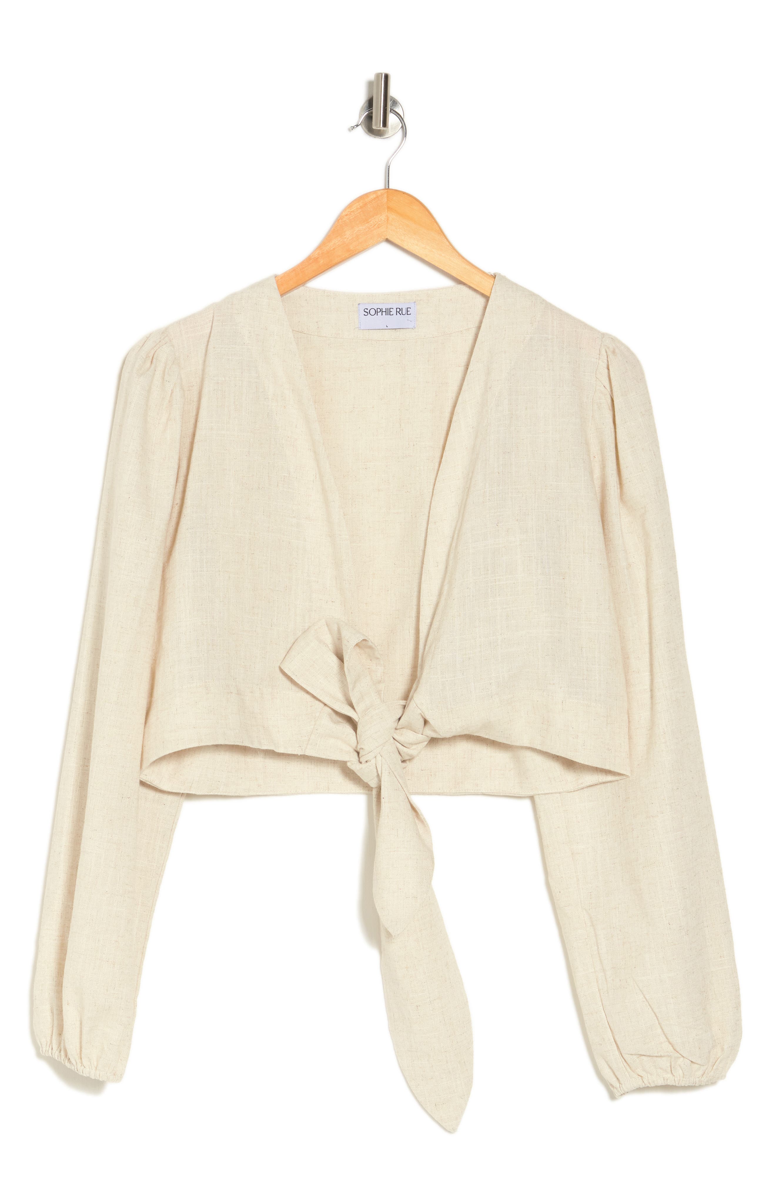 sophie rue edaline slouchy textured button detail pullover