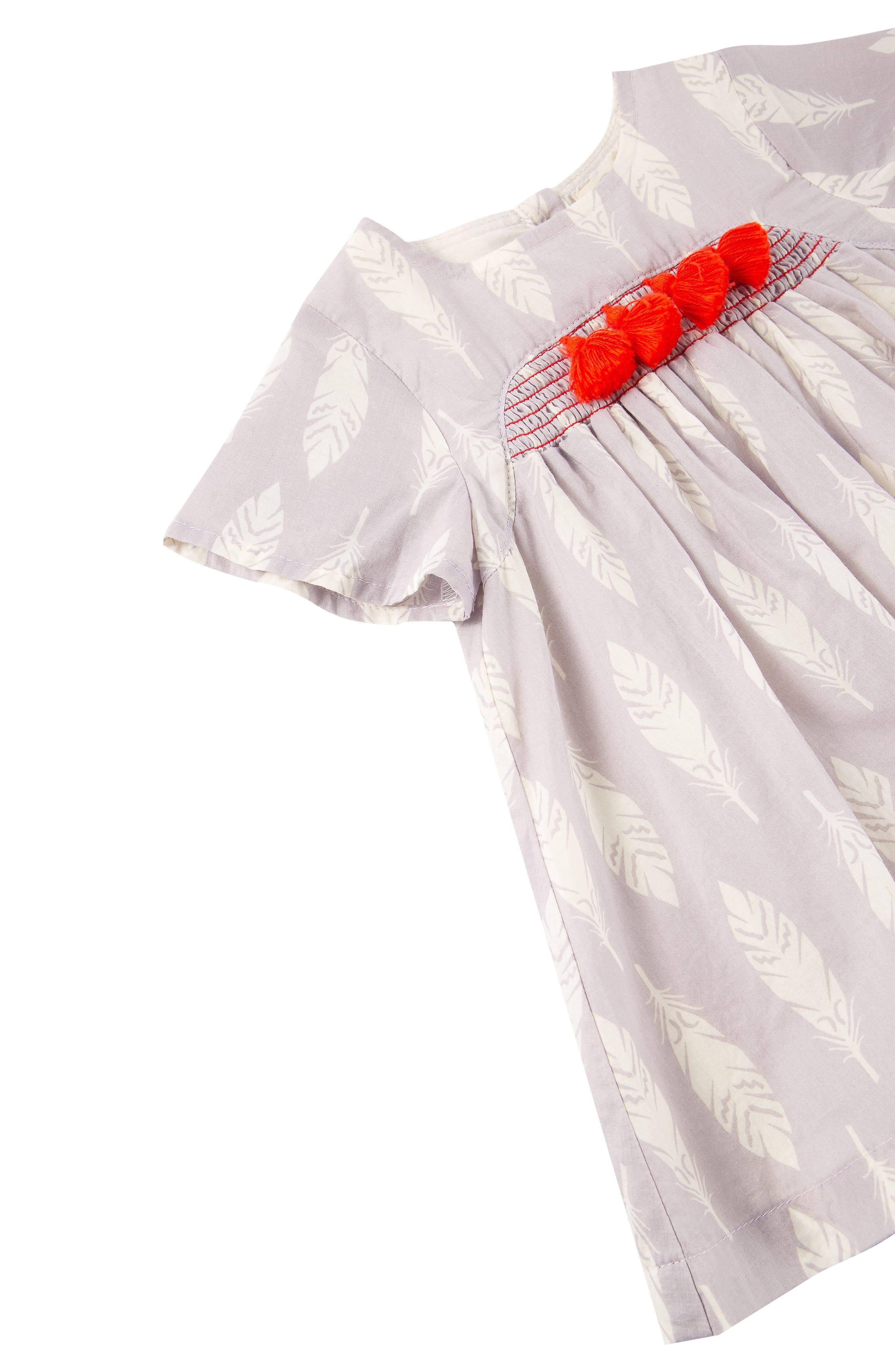 nordstrom feather dress
