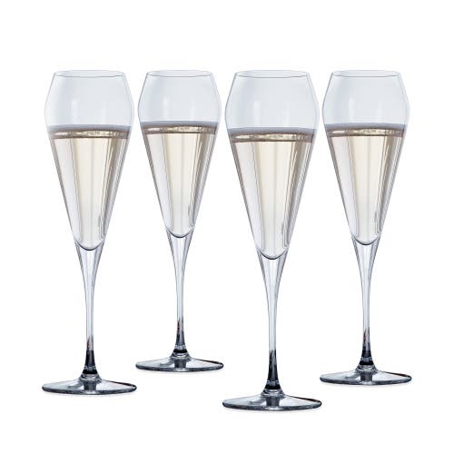 Spiegelau Willsberger Champagne Flute Glass Set Of 4 In Clear