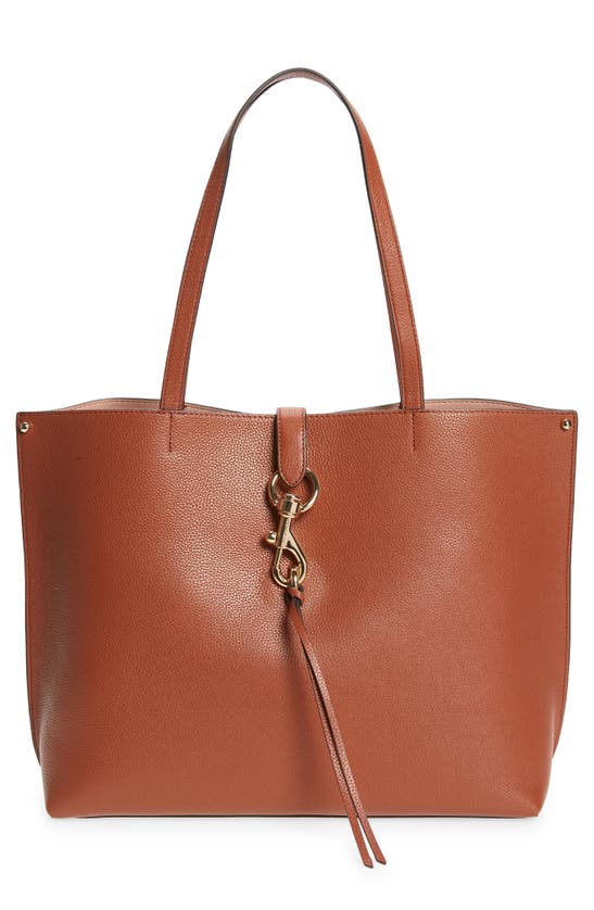 Rebecca Minkoff Megan Leather Tote In Acorn/acorn