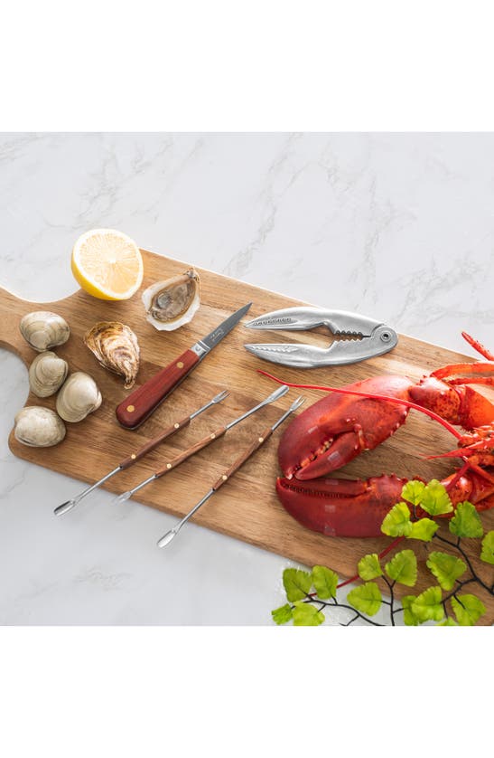 French Home 6-piece Seafood Tool Set In Wood