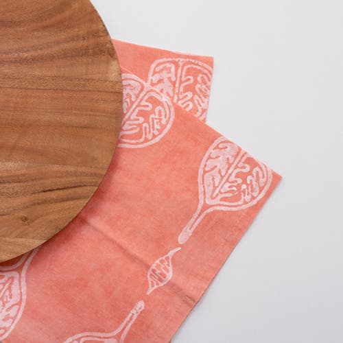 Shop Maadili Collective Hand Block Printed Tea Towel In Accra