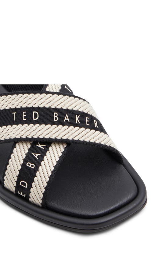 Shop Ted Baker London Ashika Icon Slide Sandal In Black