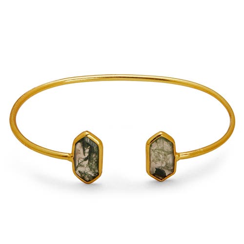 Dhwani Bhansal Zelena Bracelet In Gold Plated