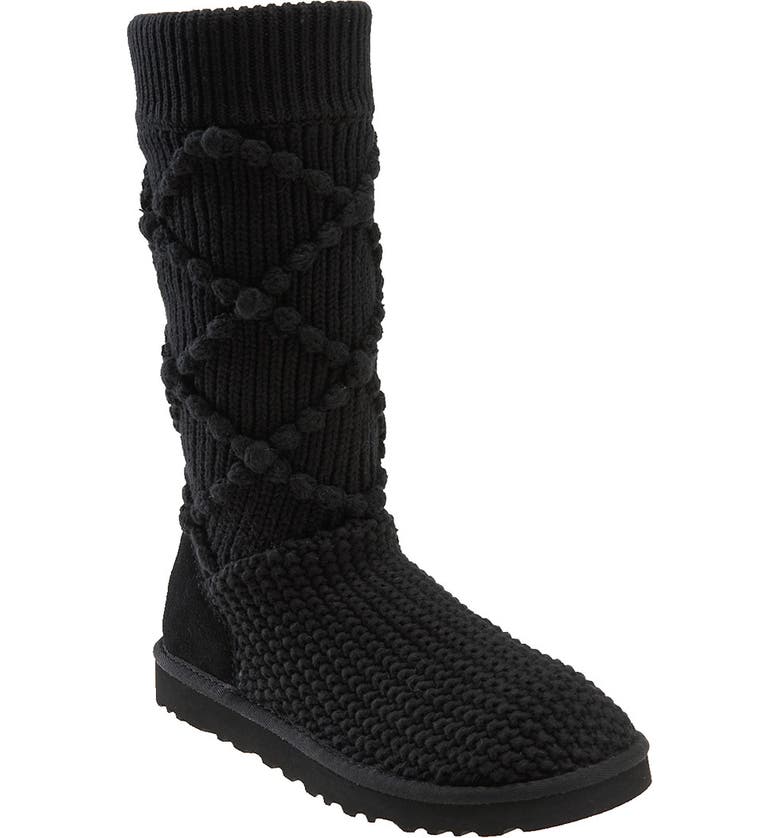 UGG® Australia 'Classic Argyle' Sweater Knit Boot (Women) | Nordstrom