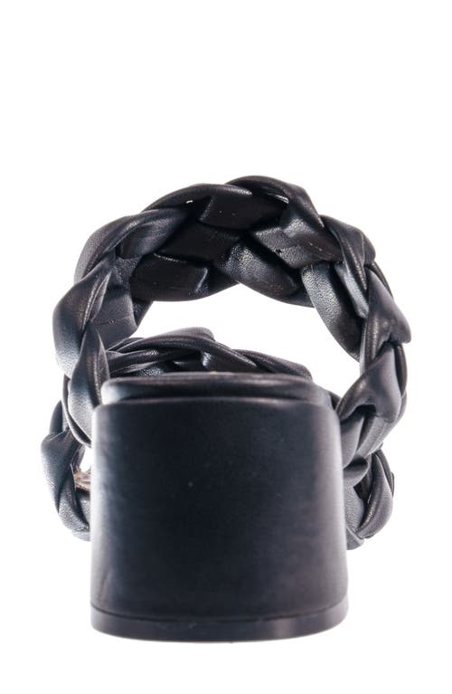 Ninety Union Twist Slide Sandal In Black