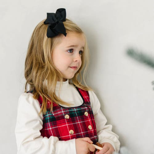 Hope & Henry Girls' Mock Neck Knit Top, Kids In Soft White Mock Neck