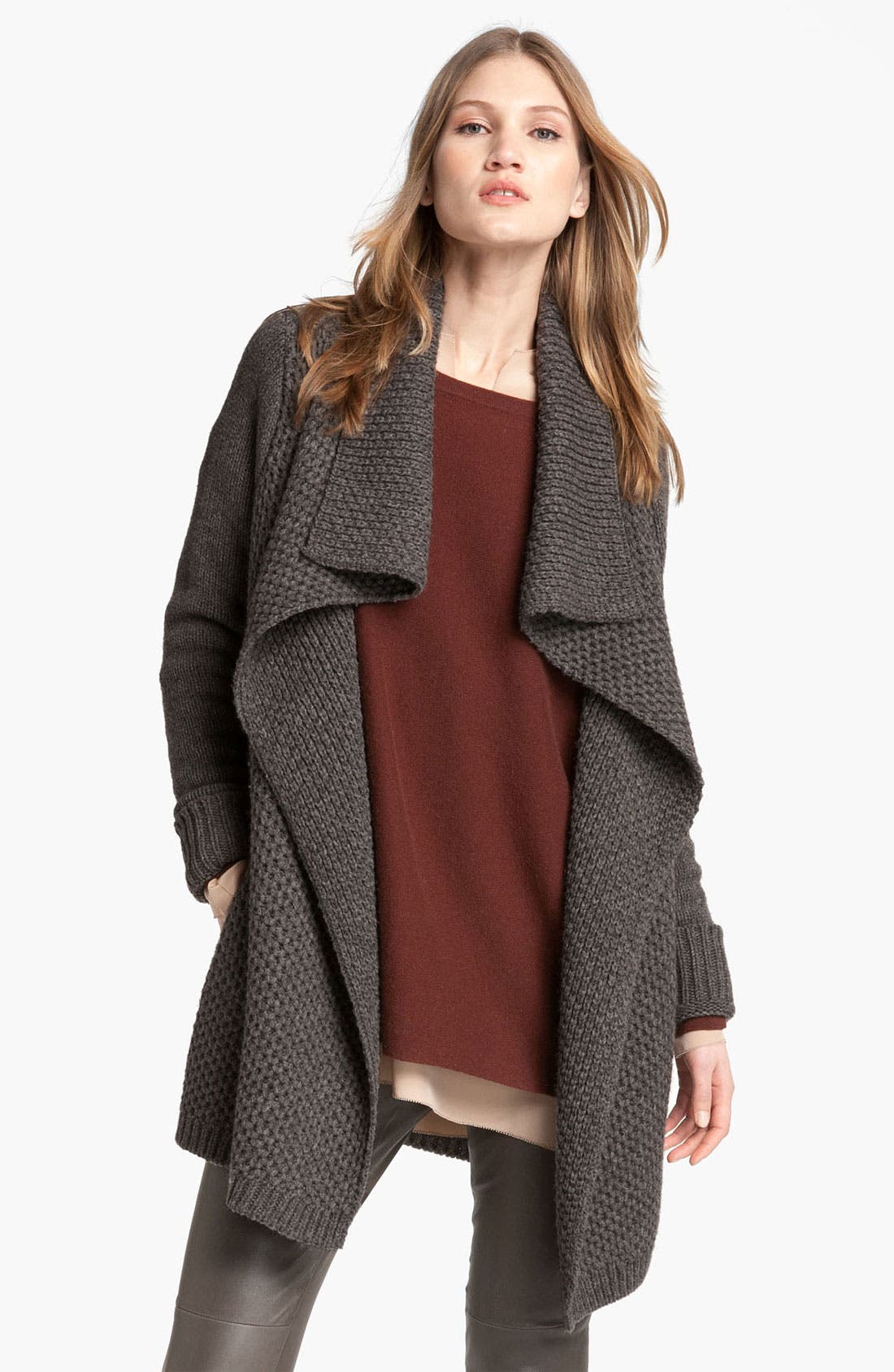 vince wrap cardigan