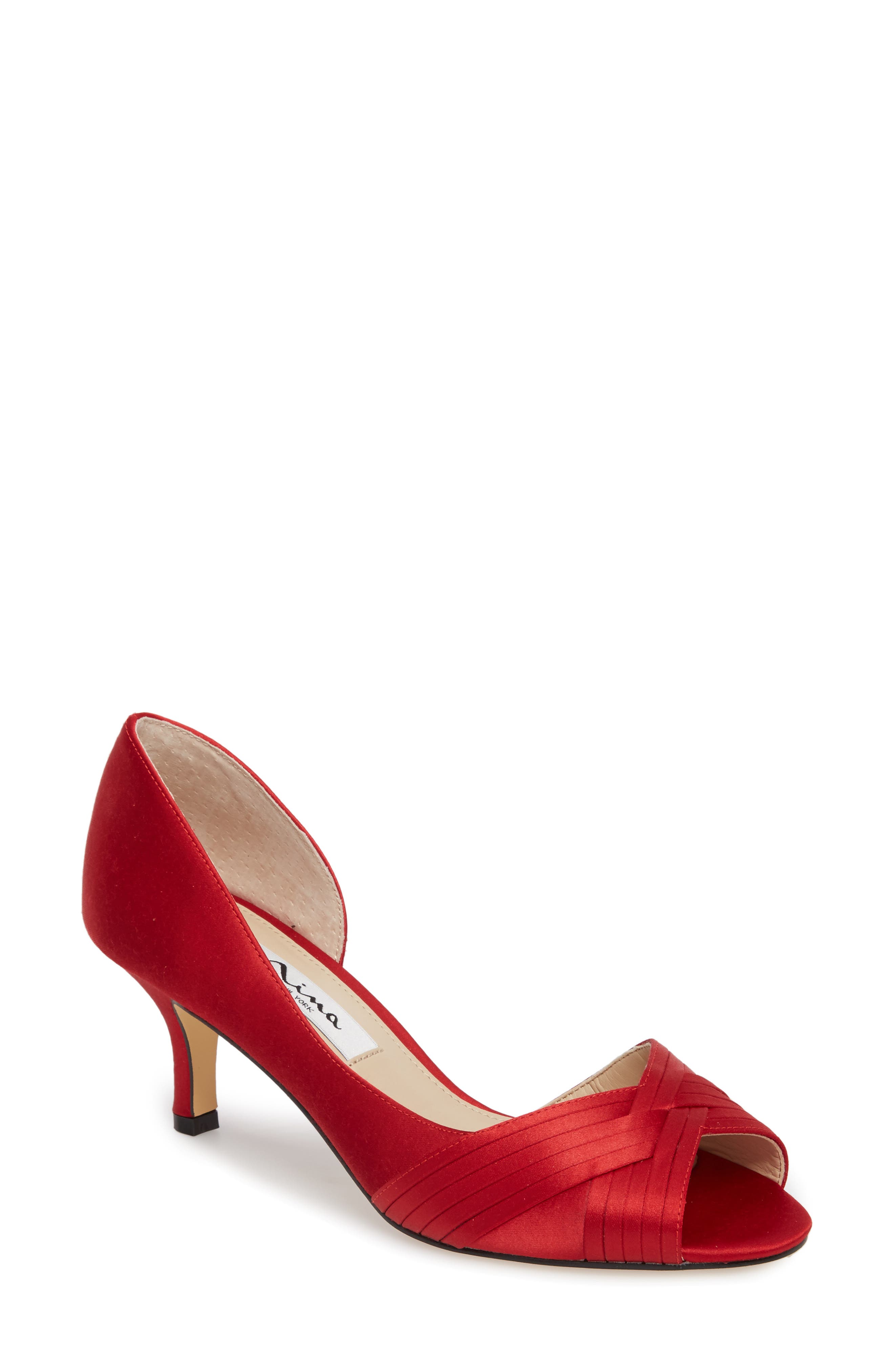 nina contesa open toe pump