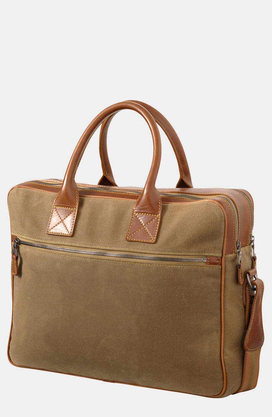 Mulholland 'Negotiator' Canvas Briefcase Nordstrom