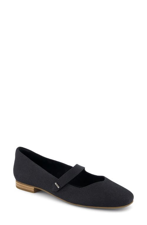 Shop Toms Bianca Mary Jane Flat In Black