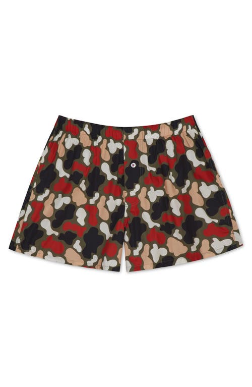 DRUTHERS NYC DRUTHERS NYC ORGANIC COTTON DUCK CAMO BOXER SHORT