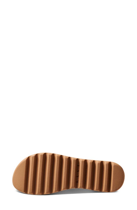 Reef Water Vista Platform Slingback Sandal In Cloud