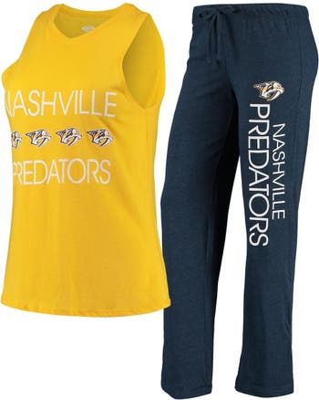 Lids Nashville Predators Concepts Sport Women's Gable Knit T-Shirt