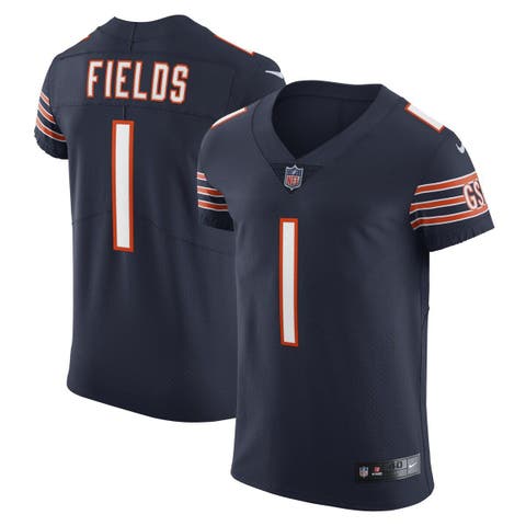 Nike Men Size XL Justin Fields #1 Navy Chicago Bears Jersey NWT