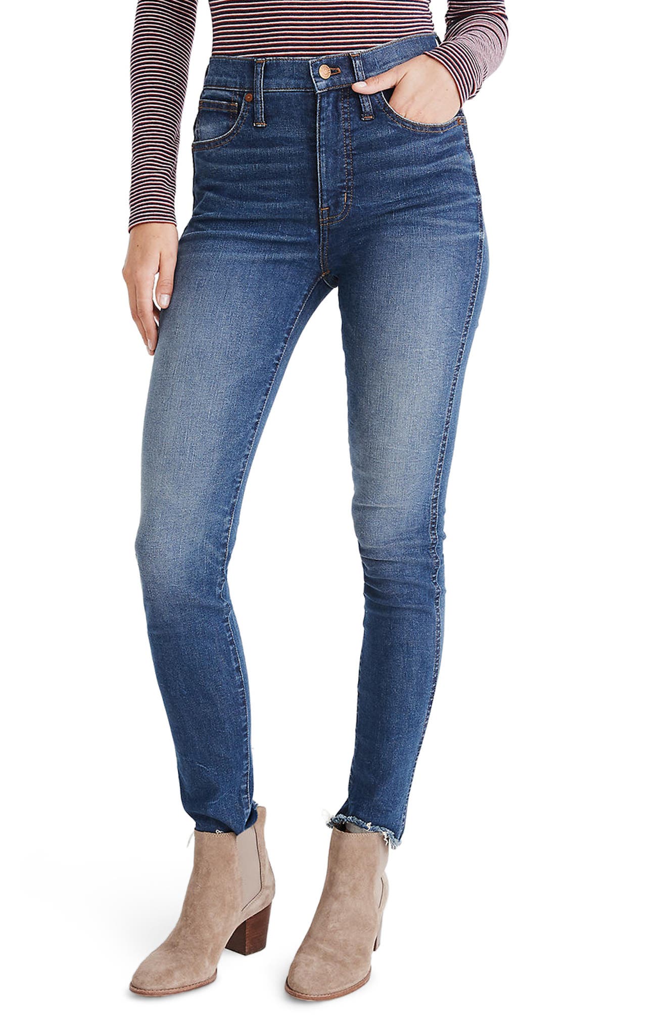 Madewell High Waist Skinny Jeans (Brockton) Nordstrom