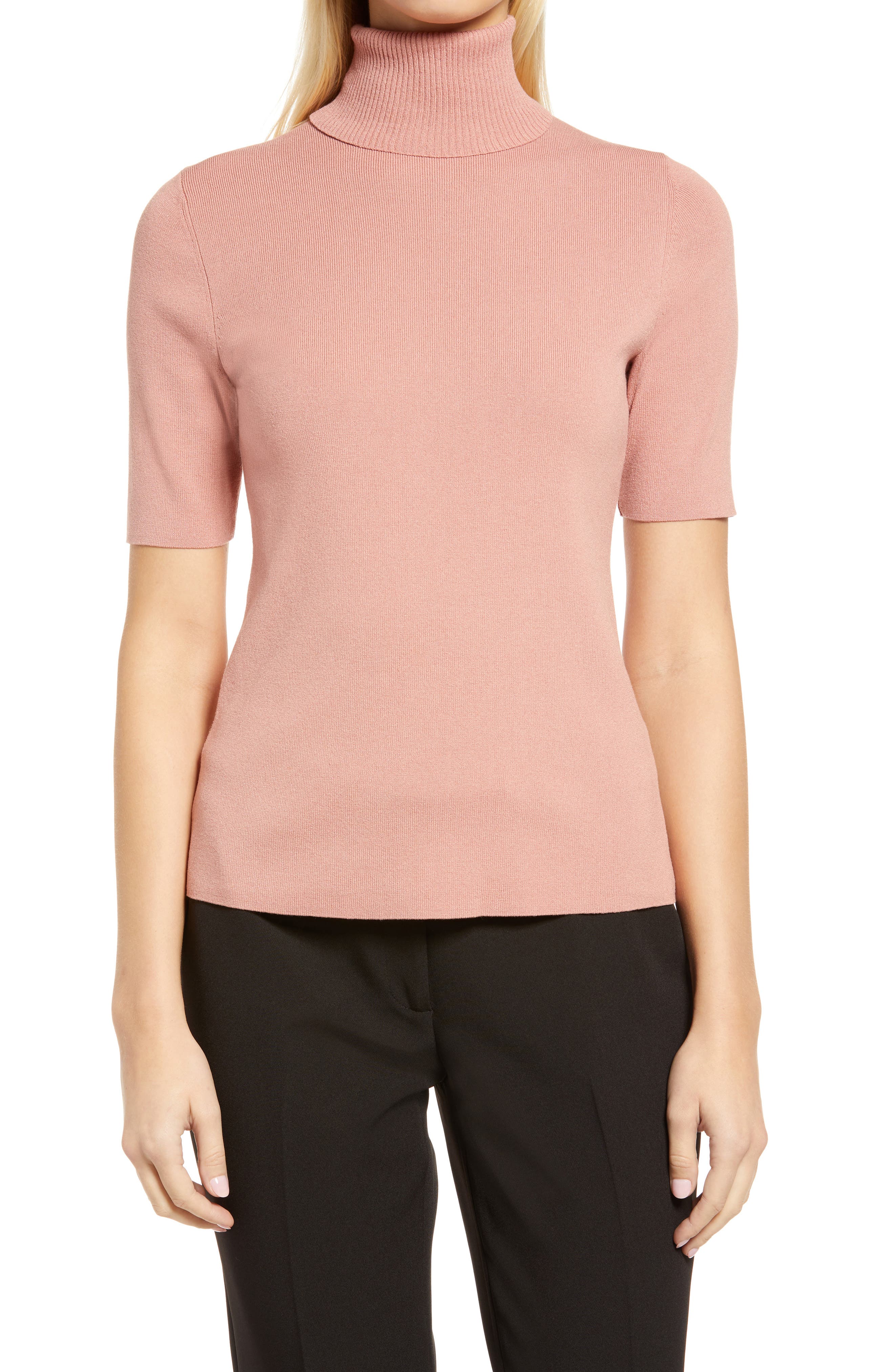 Women's Short Sleeve Turtleneck Sweaters | Nordstrom