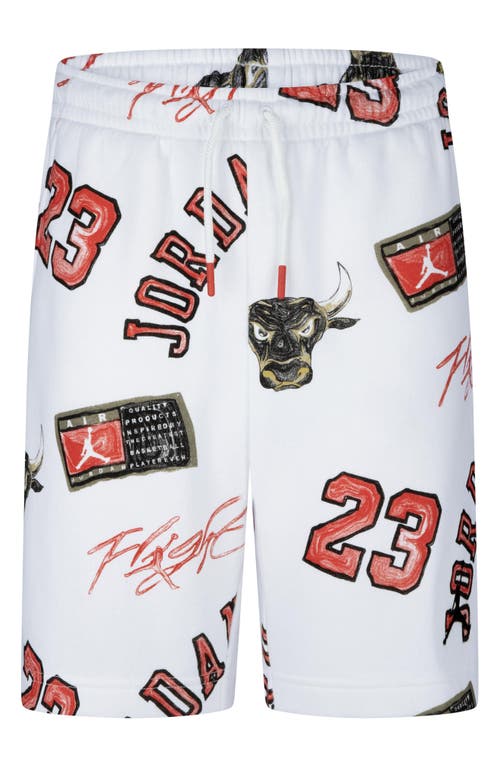 Jordan Kids' Essentials Print Fleece Shorts at