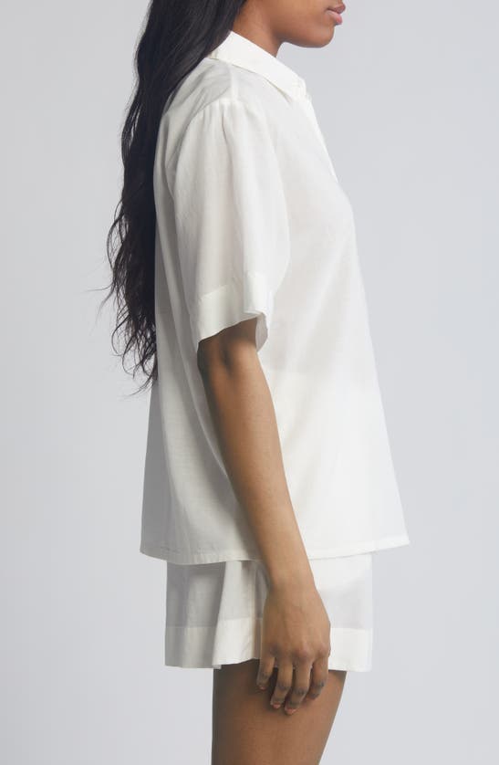 Shop Open Edit Vacation Short Pajamas In Ivory Egret