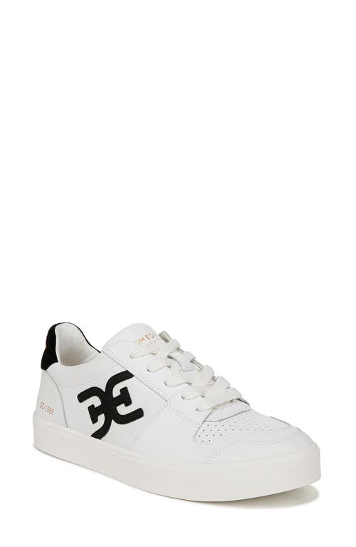 Sam Edelman Ellie Sneaker In White/black