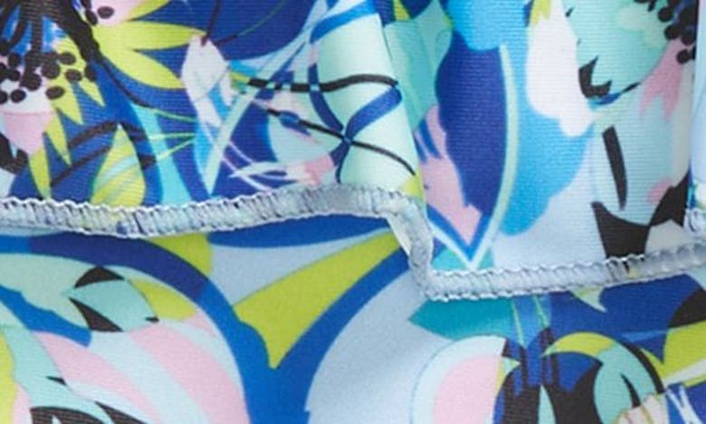 Boardies Kids' Amelia Ruffle Two-piece Swimsuit In Blue