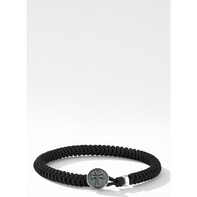 David Yurman Woven Cross Bracelet