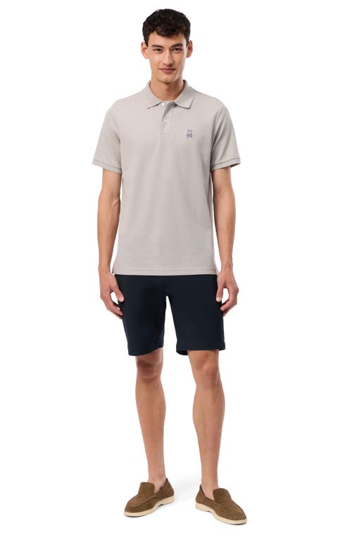 Shop Psycho Bunny Tempest Classic Piqué Polo In Oyster