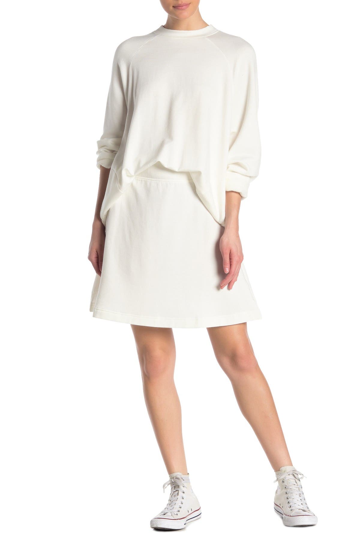 sweatshirt skirt set