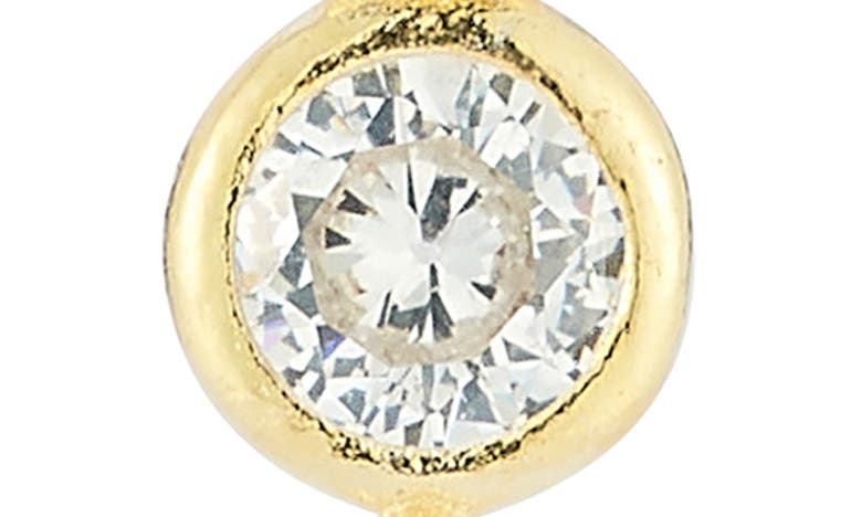 Sphera Milano Cubic Zirconia Hoop Earrings In Gold