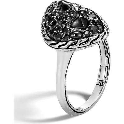 John Hardy Classic Chain Small Stone Ring