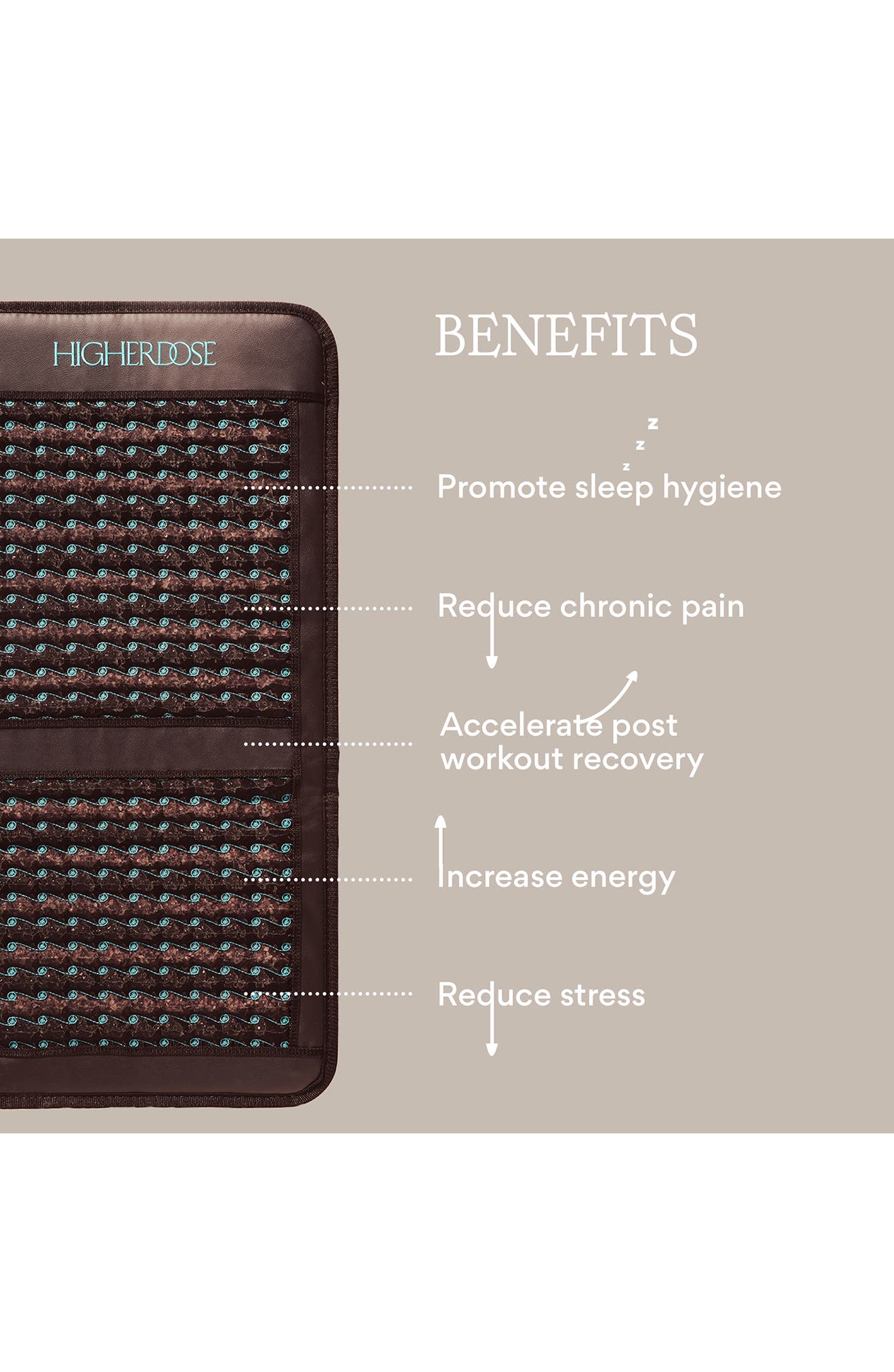 HigherDOSE Infrared PEMF Go Mat Nordstrom