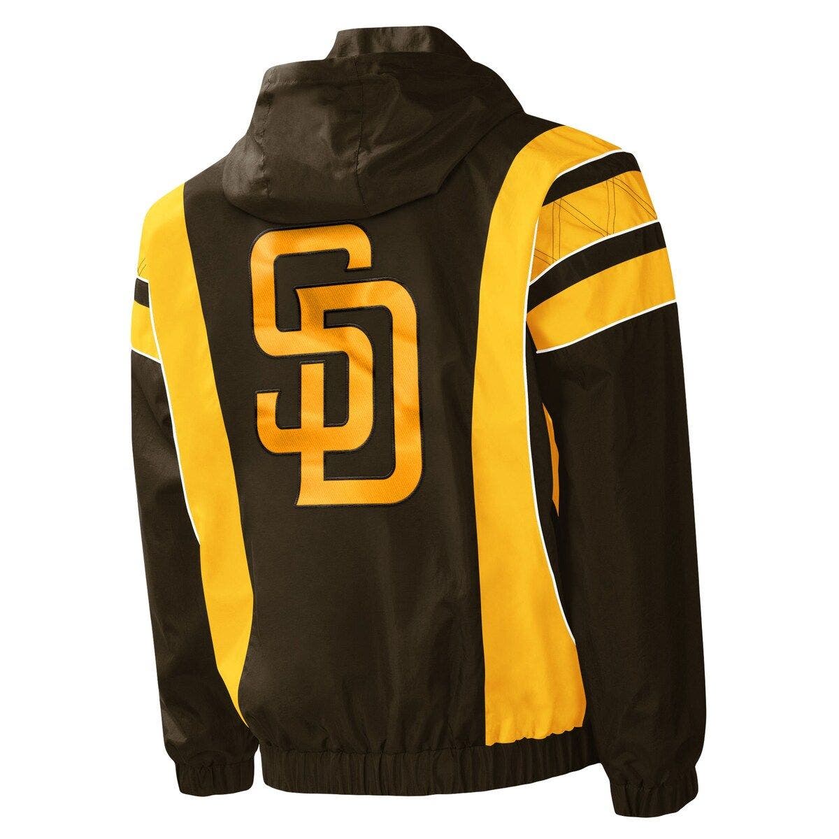 Men's Starter Black Pittsburgh Steelers Big Joe Plaid Full-Zip Hoodie Jacket Size: Medium