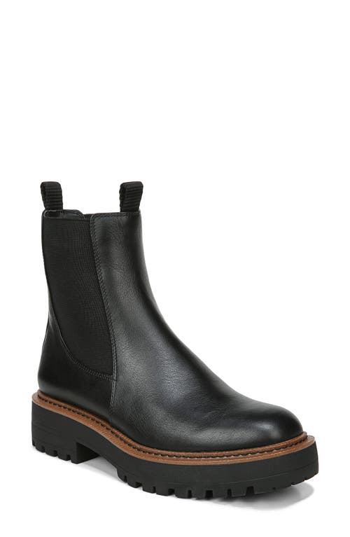 Sam Edelman Laguna Waterproof Lug Sole Chelsea Boot - Wide Width Available Black Leather at Nordstrom,