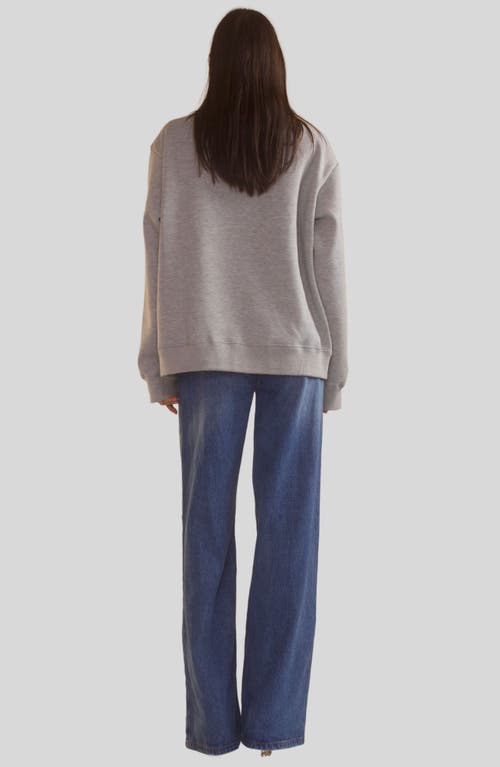 CYNTHIA ROWLEY CYNTHIA ROWLEY SHOULDER BUTTONS SWEATSHIRT