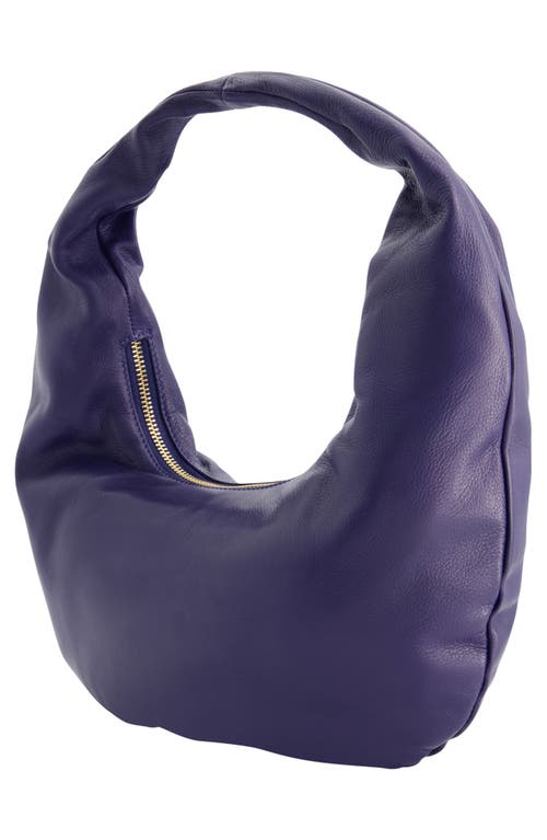 Uspa Accessories Rounded Pillow Shoulder Bag In Midnight